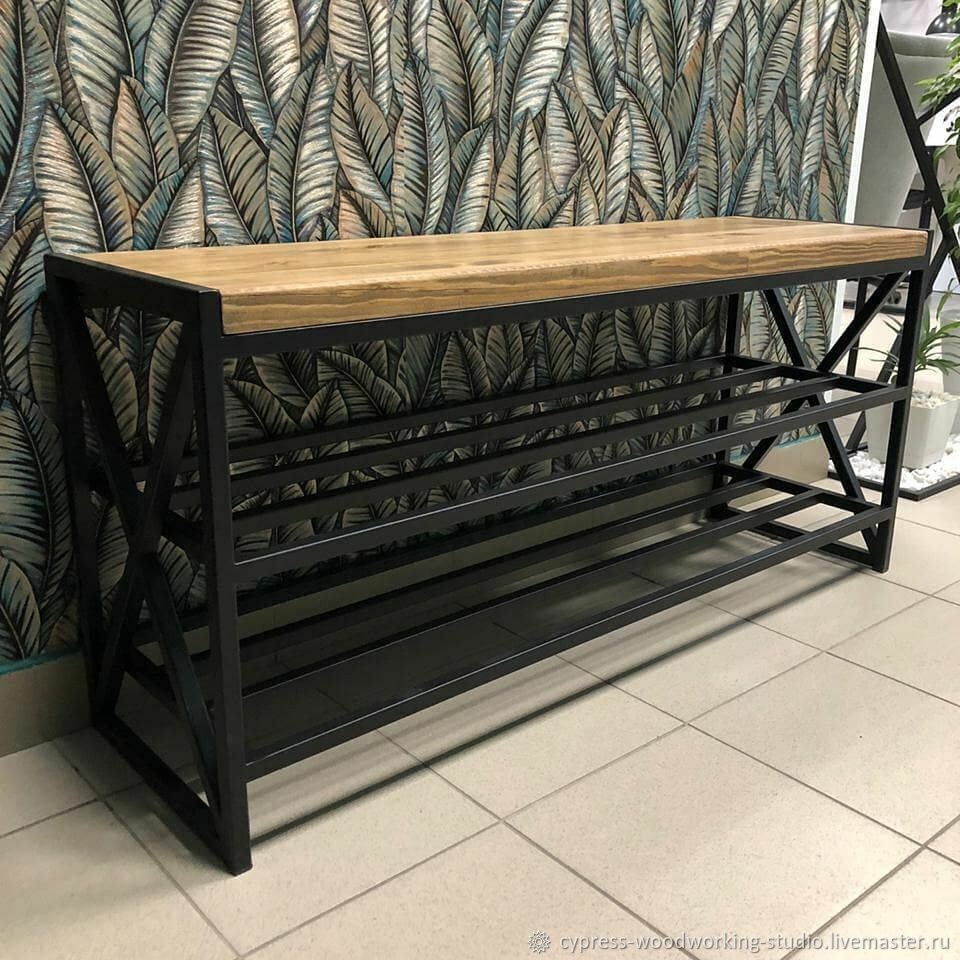 Обувница в стиле лофт в интернет-магазине на Ярмарке Мастеров ...