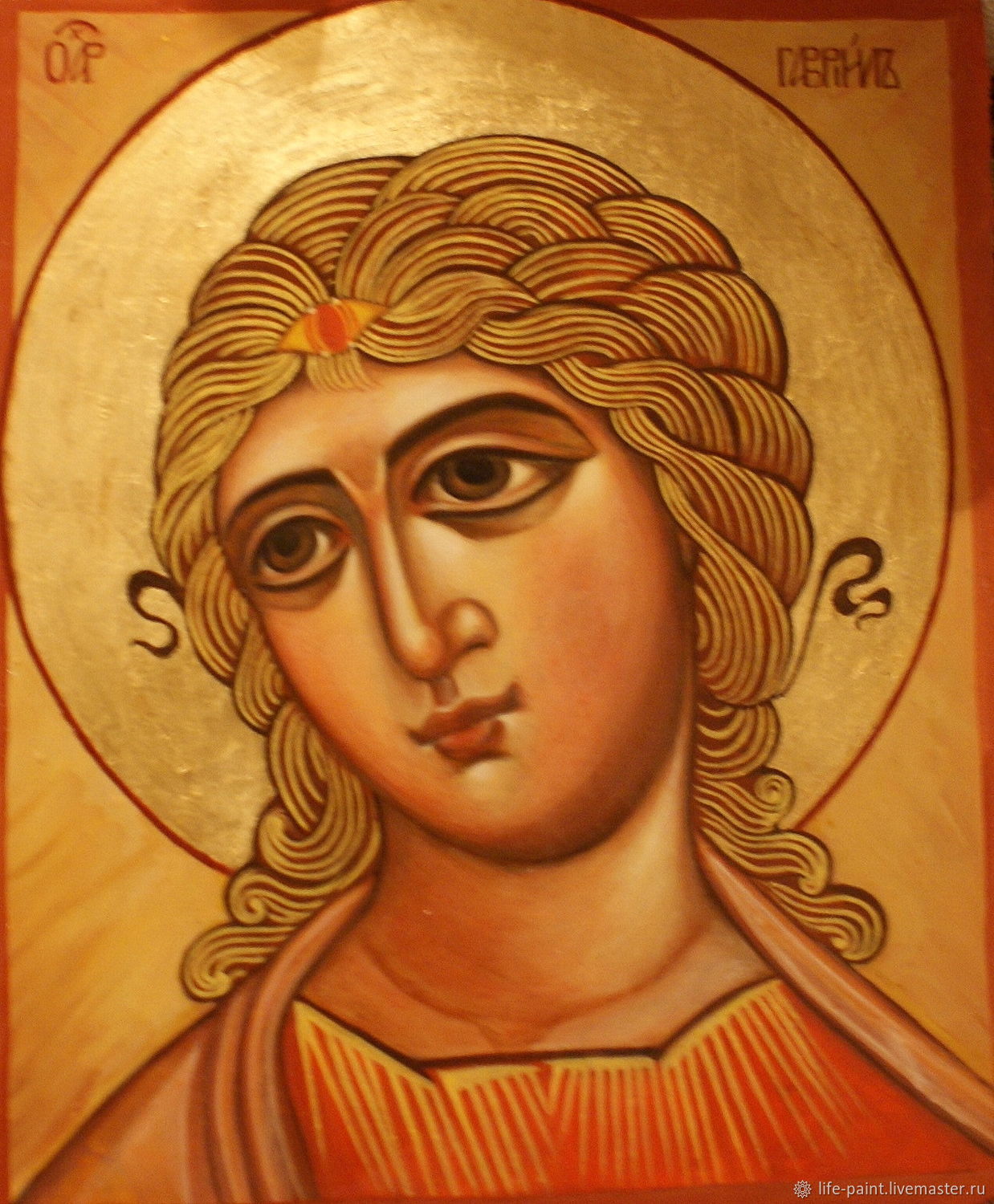 Иконы: Икона Архангела Гавриила ( Ангел Златые Власы) в интернет ...