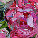 Order Painting roses 'Pink Symphony' oil painting with roses. Multicolor Gallery. Livemaster. . Pictures Фото №3