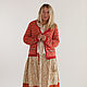 Заказать Юбка бохо изо льна в цветочек MUHA-476a. MUHA (vintagechic). Ярмарка Мастеров. . Юбки Фото №3