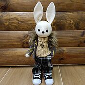 Куклы и игрушки handmade. Livemaster - original item Toy hare Semyon. Handmade.