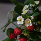 Order Compositions: strawberry bush made of cold porcelain. KG_flowers. Livemaster. . Composition Фото №3