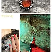 Винтаж handmade. Livemaster - original item Secrets of Banksy Cave... Antique Ring. China. Handmade.