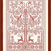 Материалы для творчества handmade. Livemaster - original item Amulet-A Kind Of Tree (The Tree Of Life). The scheme for embroidery cross. Handmade.
