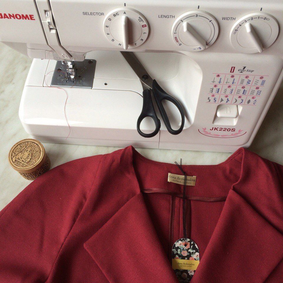 Моя помощница-машинка Janome