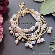Украшения handmade. Livemaster - original item Bracelet pearl. Handmade.