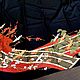 Винтаж: Кимоно  томэ-содэ Журавли, Япония. Платья винтажные. Анночка. Ярмарка Мастеров.  Фото №4