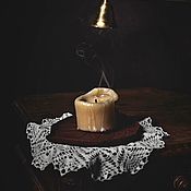 Для дома и интерьера handmade. Livemaster - original item Ceramic Candle Holder Leaves. Handmade.