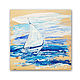 the picture tree White sailboat, decorative panels, Pictures, Moscow,  Фото №1
