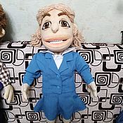 Куклы и игрушки handmade. Livemaster - original item Puppets.  Muppet woman. A theatrical puppet on the ventriloquist`s arm.. Handmade.
