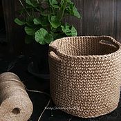 Для дома и интерьера handmade. Livemaster - original item Planters / basket / flower pot, diameter 20, height 17. Handmade.