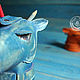 Шкатулка - карандашницница: "Путешествующая Лошадь". Карандашницы. VOLGA - VOLGA изделия из кожи. Ярмарка Мастеров.  Фото №4