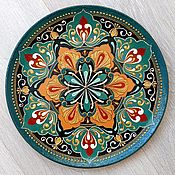 Картины и панно handmade. Livemaster - original item Plates decorative: Plate decorative. Handmade.