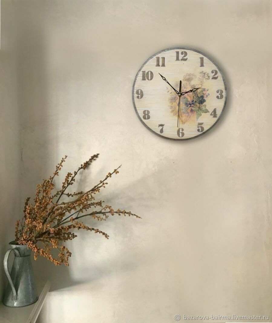 Часы с черной смородиной, Часы классические, Улан-Удэ,  Фото №1
