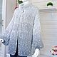 Кардиган деграде с пайетками в стиле Кучинелли. Кардиганы. Knitting by Natali. Интернет-магазин Ярмарка Мастеров.  Фото №2