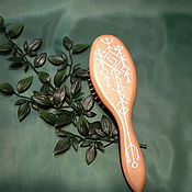 Фен-шуй и эзотерика handmade. Livemaster - original item Comb for strengthening hair (round).. Handmade.