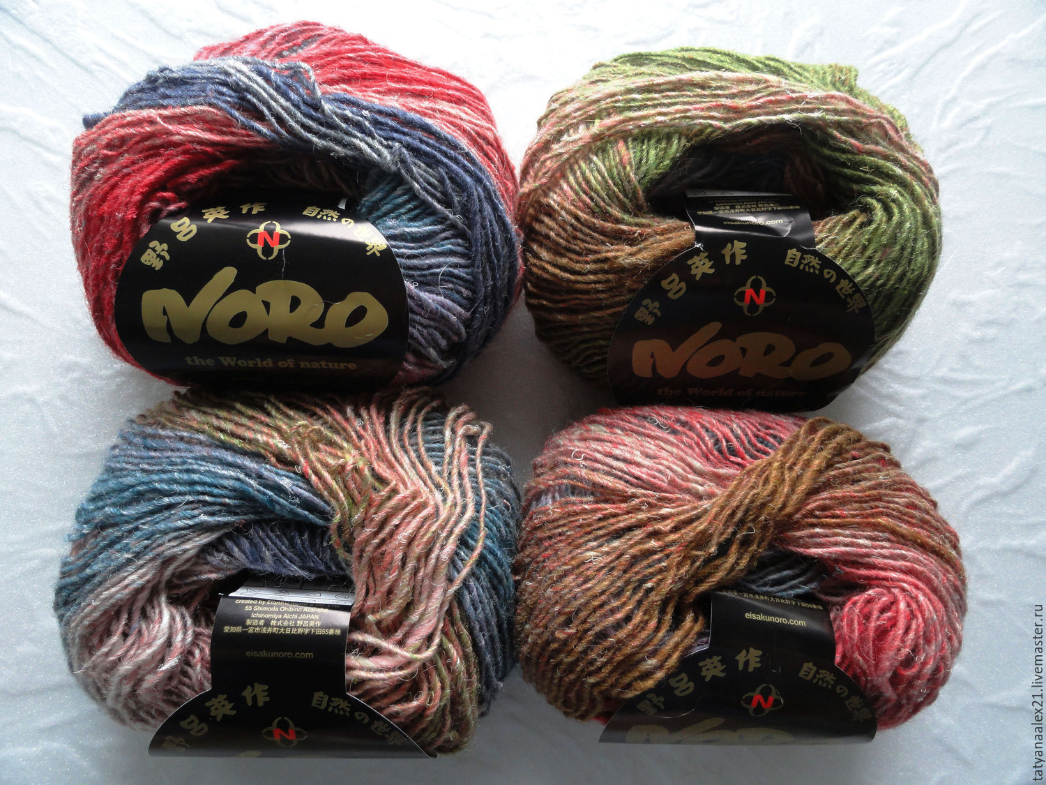 Пряжа Noro Silk Garden Lite № 2131 – купить на Ярмарке Мастеров ...