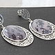 Dendra jewelry set with moss agate made of silver IV0040. Jewelry Sets. Sunny Silver. My Livemaster. Фото №4