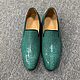 Loafers made of genuine polished sea stingray leather. Loafers. SHOES&BAGS. Online shopping on My Livemaster.  Фото №2