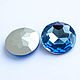 27мм, Шатон Premium кристалл, голубой. Кабошоны. Volshebno. Ярмарка Мастеров.  Фото №6