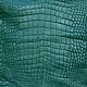 The skin of the Nile crocodile, fancy/Shoe dressing, Leather, St. Petersburg,  Фото №1