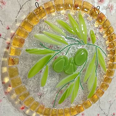 Для дома и интерьера ручной работы. Ярмарка Мастеров - ручная работа Подвески: Оливковая ветвь.. Handmade.