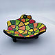Ceramic soap dish Mosaic, Soap box, Dzerzhinsky,  Фото №1
