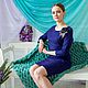 Avarskoe felted dress 'Plum', Klimkin Galina. Dresses. Galina Klimkina (gala-klim). Online shopping on My Livemaster.  Фото №2