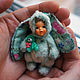 Easter Bunny with Teddy-doll with antique porcelain head - Teddy Doll, Teddy Doll, Moscow,  Фото №1