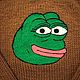 Order Sweater 'Pepe the Frog'. heavycraft. Livemaster. . Mens sweaters Фото №3