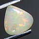 Эфиопский опал капля Freeform 3,1 ct (11,5*12*5 мм), Кабошоны, Красноярск,  Фото №1