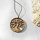 Pendant - amulet made of wood 'Tree of life' (oak). Pendant. OakForest Wooden Jewelry. My Livemaster. Фото №5