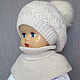 Takes children from wool blend yarn. Berets. MayaNice. Online shopping on My Livemaster.  Фото №2