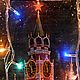 Painting Spasskaya tower on New year's eve, Kremlin, Christmas Tree, 20h25, oil. Pictures. Valeria. My Livemaster. Фото №5