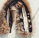 Raccoon fur trim. Collars. Forestfox. Family Fur Atelier. Online shopping on My Livemaster.  Фото №2