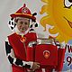Costume for animator Dog Fireman. Carnival costumes. clubanimatorov. My Livemaster. Фото №6