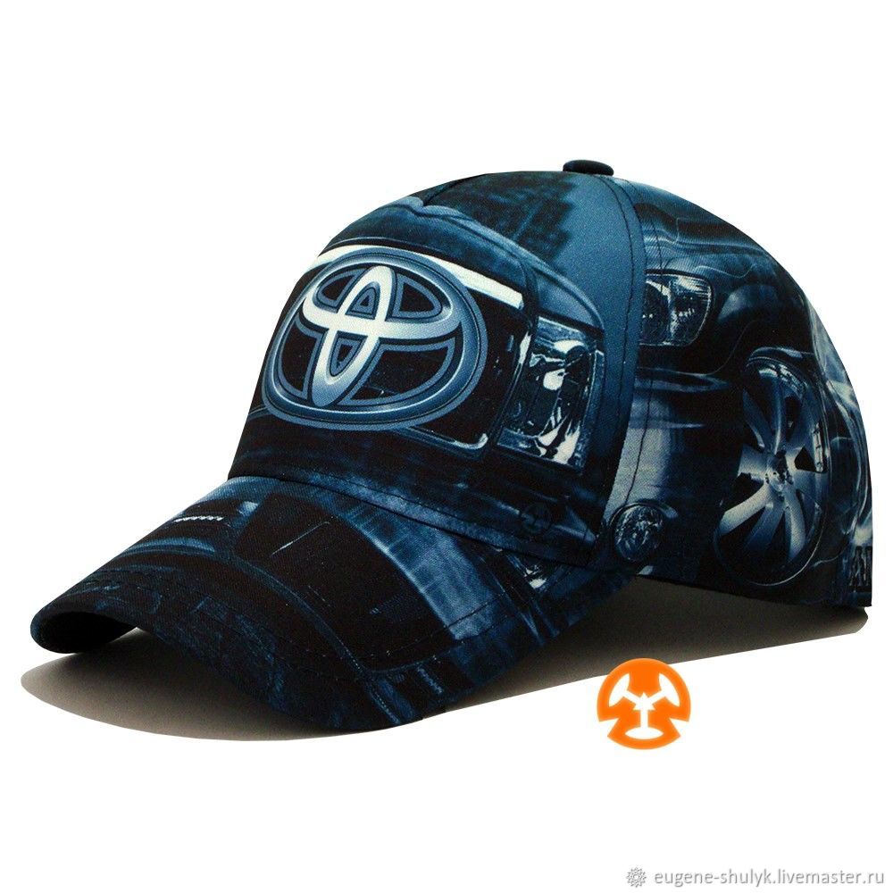 Toyota Blue Full Print Baseball Cap, Baseball caps, Moscow,  Фото №1