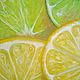 Painting lemon and lime Slices hyperrealism on canvas. Pictures. Yulia Berseneva ColoredCatsArt. Online shopping on My Livemaster.  Фото №2