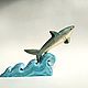 Order Wooden souvenir toy Shark on the Wave. Shop Oleg Savelyev Sculpture (Tallista-1). Livemaster. . Play sets Фото №3