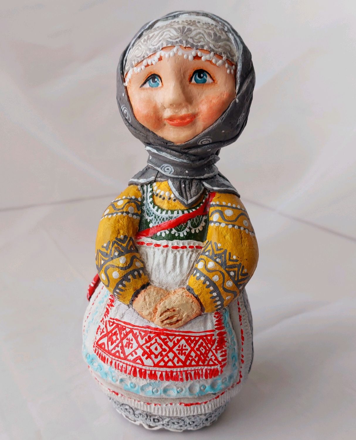 Кукла из папье - маше