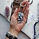 Talisman keychain made of natural stones 'Love'. Key chain. Tiktak_magic. My Livemaster. Фото №5