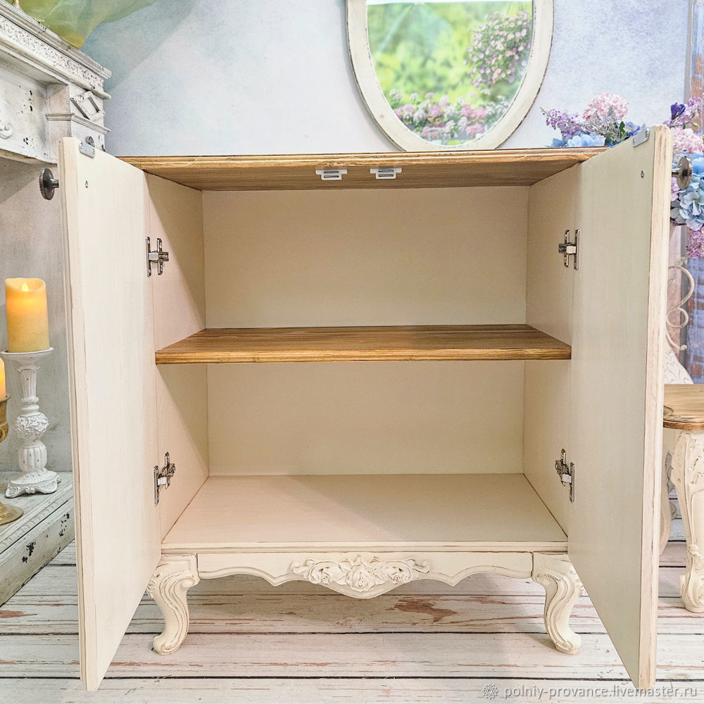 Тумбы: Шкафчик напольный на ножках кабриоль Адель в интернет-магазине ...