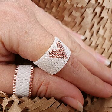 Канцелярские товары ручной работы. Ярмарка Мастеров - ручная работа Кольца. Handmade.