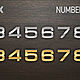 Цифры на дверь Number Line N-007. Номер на дверь. MetallBox. Ярмарка Мастеров.  Фото №5