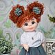 Заказать Кукла вязаная "Юляша". Тамара и Анастасия (Вязаные игрушки). Ярмарка Мастеров. . Куклы и пупсы Фото №3