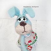 Куклы и игрушки handmade. Livemaster - original item Bunny knitted toy March. Handmade.
