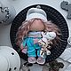 tikvarovska: Interior textile doll handmade, Round Head Doll, Tula,  Фото №1