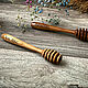 Wooden honey spoon with engraving. Utensils. vyzhiganievlg (serikovwoodcraft). Online shopping on My Livemaster.  Фото №2