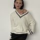 Angora jumper with braids. Jumpers. cashmerestory. Online shopping on My Livemaster.  Фото №2