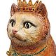 Заказать Статуэтка Кошачья герцогиня. Подарки от Михалыча. Ярмарка Мастеров. . Статуэтки Фото №3